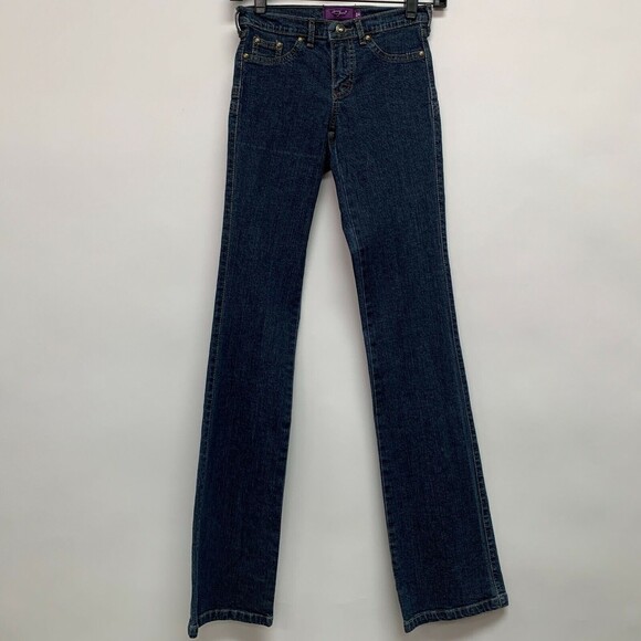 Luricci Jeans Women's Denim Pants Size 24 Blue Butt Lifter Body Shaper NWOT - Picture 1 of 7